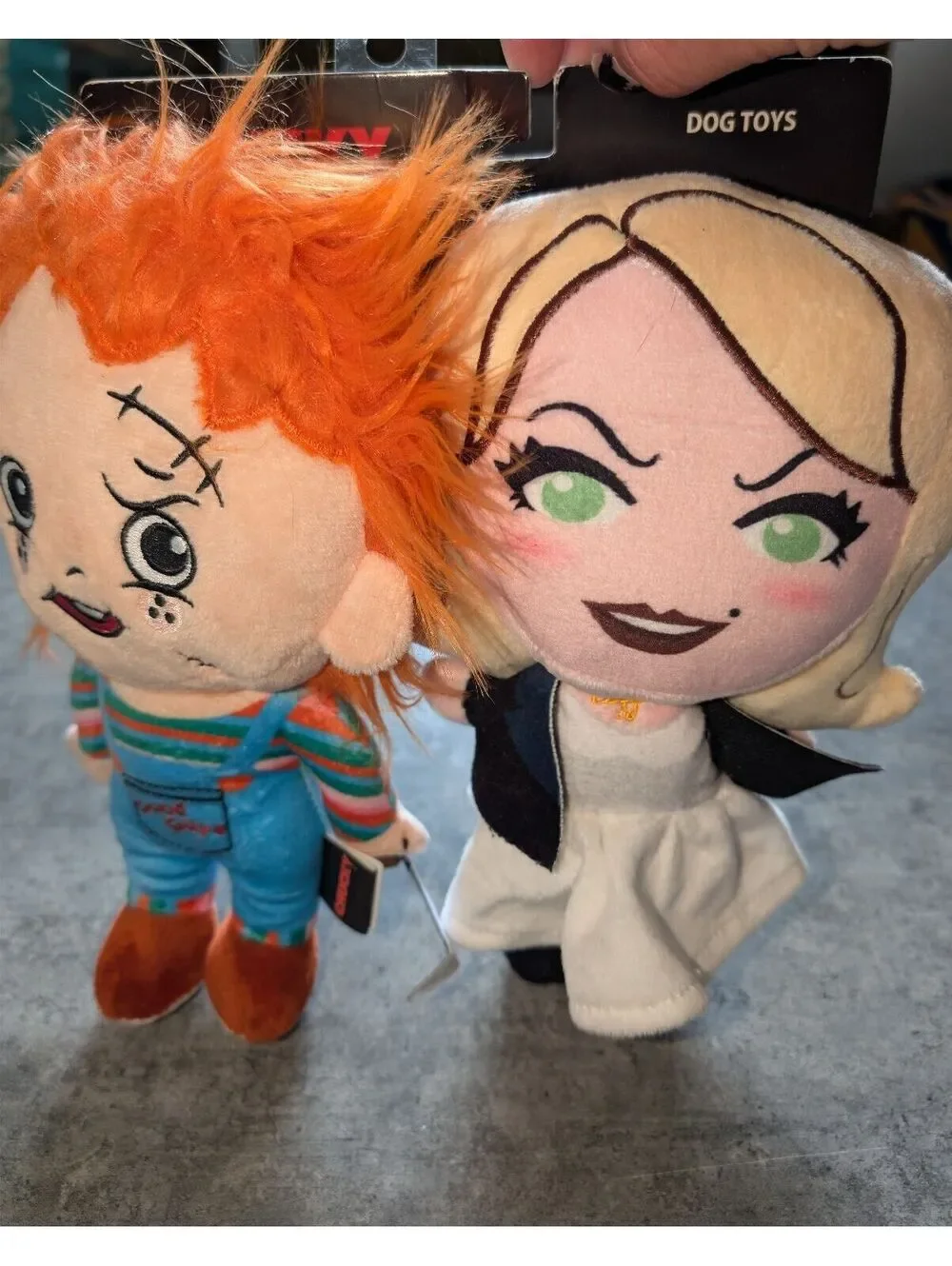 Chucky + Tiffany Universal City Lot 2 Stuffed Plush Dog Toys Dolls Horror 9